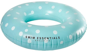 Swim Essentials Schwimmring 90 cm Blue with white Dots