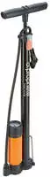 Prophete Alu Luftpumpe Standpumpe Fahrradpumpe mit Manometer 0515