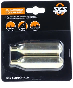 SKS CO2 Ersatzkartuschen Doppelpack 16 g f&uuml;r Airchamp Pro
