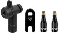 Topeak 15712027, Topeak - TurboFlow Valve Combo with RapidHead - Reifen- &