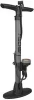 FISCHER Fahrrad-Standpumpe, f&uuml;r alle Ventile robuste Standluftpumpe aus Kunststoff,