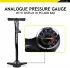Dunlop Standluftpumpe mit Druckanzeige