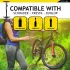 Dunlop Standluftpumpe mit Druckanzeige