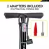 Dunlop Standluftpumpe mit Druckanzeige