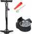 Dunlop Standluftpumpe mit Druckanzeige