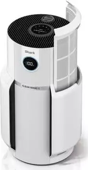 Shark NeverChange Weiß HP300EU – HEPA-Filtration entfernt Allergene und Feinstaub