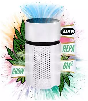TronicXL Mini Luftreiniger HEPA-Filter für Growbox