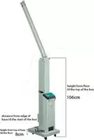 UV-C Desinfektionsstation 60W mit 2 R&ouml;hren f&uuml;r 30 m&Acirc;&sup2; Raumfl&auml;che, Good