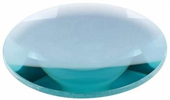 Goobay Ersatzlinse f&uuml;r Lupenleuchten, 127 mm, 5 Dioptrien, Echtglas (77459)
