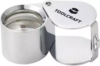 Toolcraft Einschlaglupe 10x Linsengröße Ø21mm (TO-10182537)