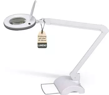 Lumeno 721X Lupenleuchte 60 LEDs, 3 Dioptrien, grau (LUM72136180GR)