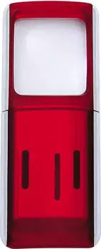 Wedo Lupe rot 3-fach, Ø 13,3cm (27175502)