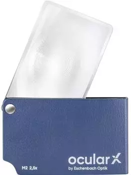 Eschenbach ocularX M2 Taschenlupe Kreditkartenformat 2,5x (XM0201)