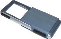 Carson-Optical Lupe PO-25 MiniBrite, mit Licht, 3x Vergr&ouml;&szlig;erung, Leselupe, 108 x