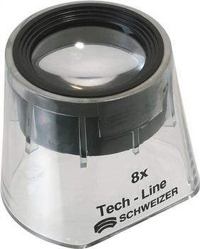 Tech-Line Schweizer Standlupe Focus Vario 8x