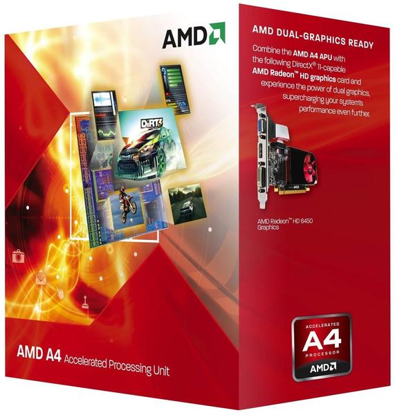 AMD A4-3300 2,5 GHz