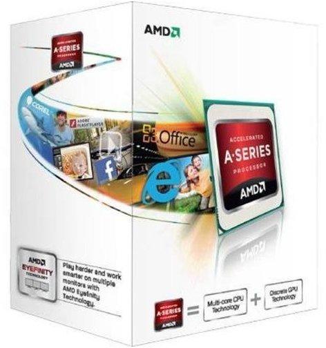 AMD A4-5300 Box (Sockel FM2, 32nm, AD5300OKHJBOX)