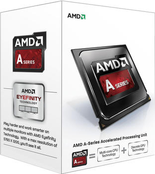 AMD A4-6300 Box (Sockel FM2, 32nm, AD6300OKHLBOX)
