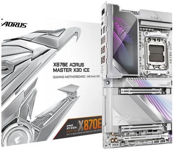 GigaByte X870E Aorus Master X3D Ice