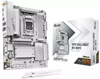 ASRock X870 Challenger WiFi White ATX Mainboard AM5 DDR5 WiFi 7 2.5G LAN
