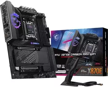 MSI MPG X870E CARBON MAX WIFI Mainboard Sockel AM5 (7E49-022R)