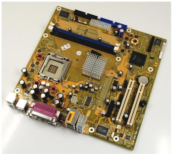 Fujitsu Fsc Fujitsu Siemens D2420-a12 D2420 2xpci Pci-e Sound DDR2 Sockel 775 Board