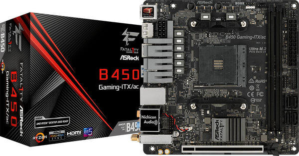 ASRock Fatal1ty B450 Gaming-ITX/ac