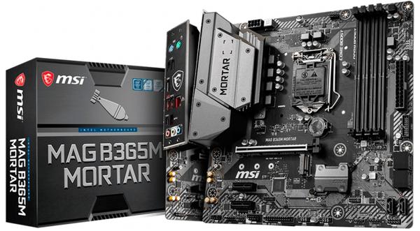 MSI MAG B365M MORTAR Intel® LGA 1151 (Socket H4) micro ATX