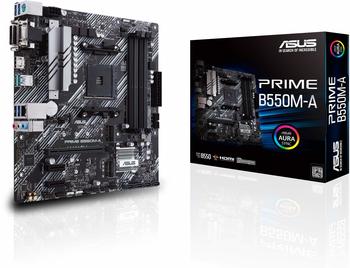 Asus PRIME B550M-A Mainboard Sockel AMD AM4 Formfaktor Micro-ATX Mainboard-Chipsatz AMD B550