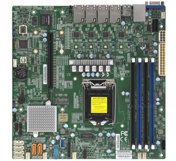 SuperMicro X11SCL-LN4F