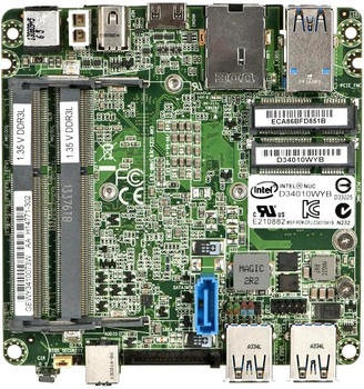 Intel NUC-Mainboard D34010WYB