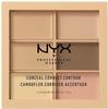 NYX Professional Makeup Conceal. Correct. Contour Konturen- und Concealer-Palette