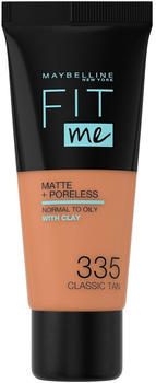 Maybelline Fit Me! Matte + Poreless 335 Classic Tan (30 ml)