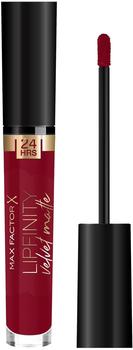 Max Factor Lipfinity Velvet Matte 090 Red Allure (3.50 ml)