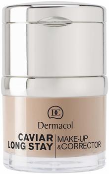Dermacol Caviar Long Stay Make-Up & Corrector Tan (30ml)