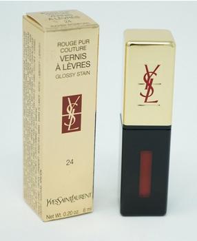 Yves Saint Laurent Vernis a Levres - 24 Fuchsia Intemporel (6 ml)