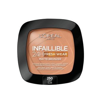 L'Oréal Infallible Fresh Wear Matte Bronzer (9 g) 250 Light