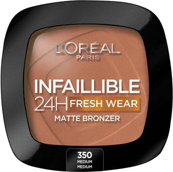L'Oréal Infallible Fresh Wear Matte Bronzer (9 g) 350 Medium