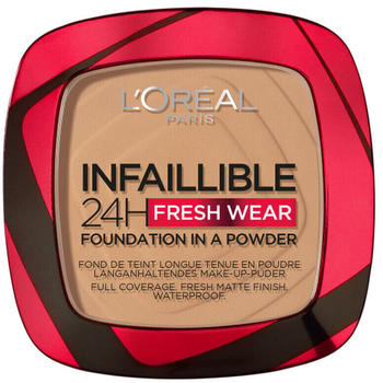 L'Oréal Make-up-Puder Infaillible 24H Fresh Wear (9 g) 300 Amber