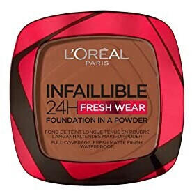 L'Oréal Make-up-Puder Infaillible 24H Fresh Wear (9 g) 375 Deep Amber