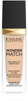 Eveline Cosmetics Wonder Match langlebiges Fl&uuml;ssig Make-up mit Hyalurons&auml;ure