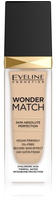 Eveline Wonder Match Luxurious Face Foundation Matching 10 Light Vanilla 30Ml (10