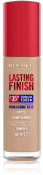 Rimmel London Lasting Finish 35H Hydration Boost 100 Ivory (30ml)