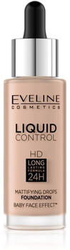Eveline Liquid Control HD 025 Light Rose 32 ml