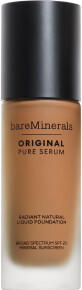 bareMinerals Pure Serum Radiant Natural Liquid Foundation SPF 20 (30ml) Medium Deep Warm 4,5