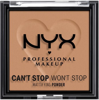NYX Can't Stop Won't Stop Mattifying Powder (6 g) 07 Caramel