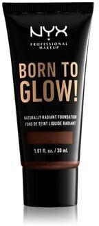 NYX Born To Glow Naturally Radiant Foundation-Nr.24 Deep Espresso (30ml)