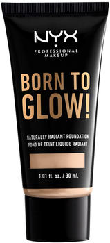 NYX Born To Glow Naturally Radiant Foundation-Nr. 04 Light Ivory (30ml)