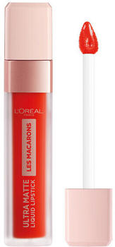 L'Oréal Paris Infaillible Les Macarons Ultra-Matte Liquid Lipstick 826 Mademoiselle Mango (8ml)