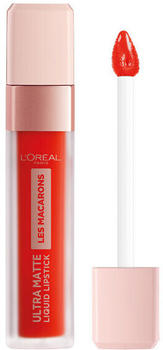 L'Or&eacute;al Paris Infaillible Les Macarons Ultra-Matte Liquid Lipstick 826 Mademoiselle Mango (8ml)